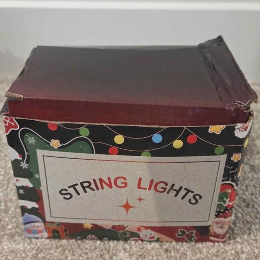 115 ft 350 LED fairy lights, 8 modes & timer